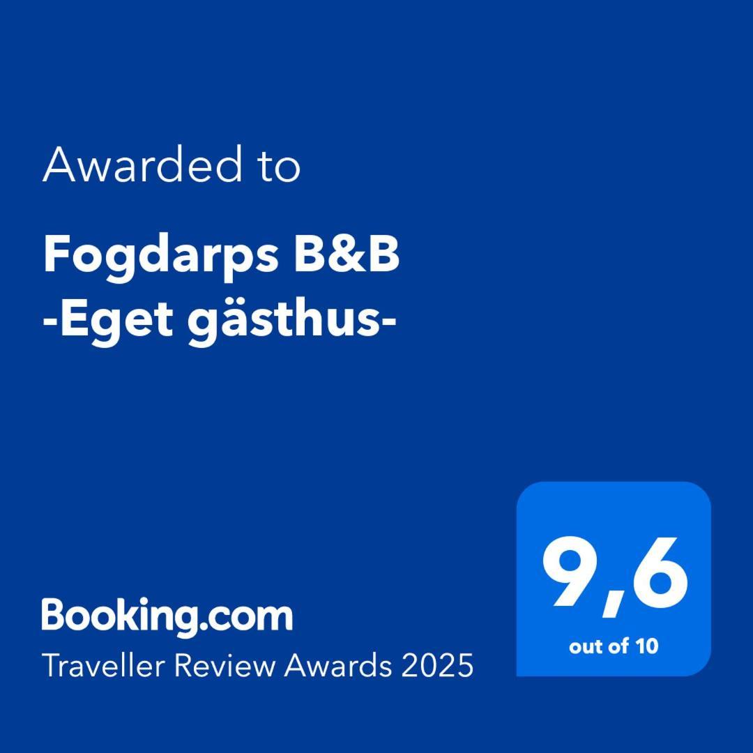 Fogdarps B&B -Eget Gaesthus- Förslöv 외부 사진